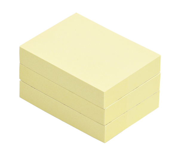 Sticky notes Quantore 38x51mm yellow