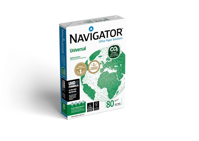 Copy paper Navigator Universal CO2 A4 80gr white 500 sheets