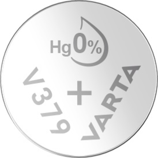Batterij VARTA knoopcel 1x V379/SR63 zilver