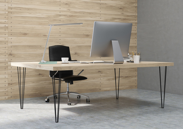 Bureaulamp Unilux Popy led wit