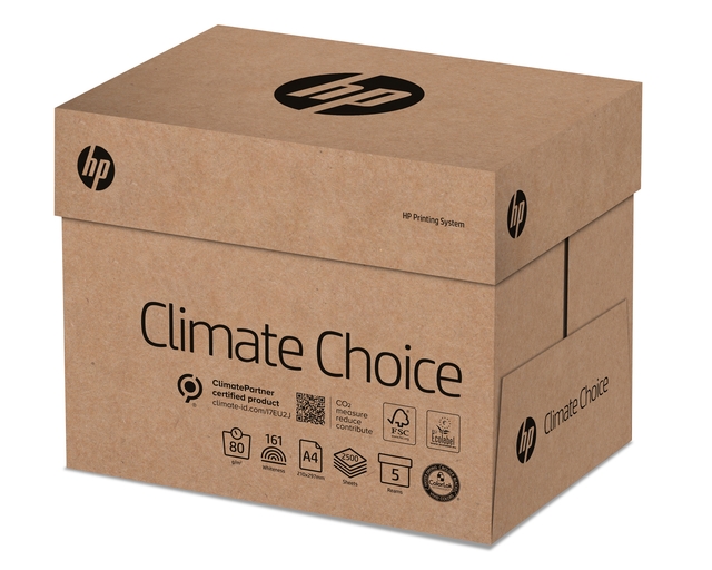 Kopieerpapier HP Climate Choice A4 80gr wit 500 vel