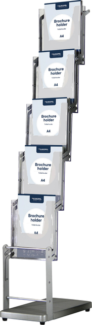 Brochure stand OPUS 2 6 x A4 one leg