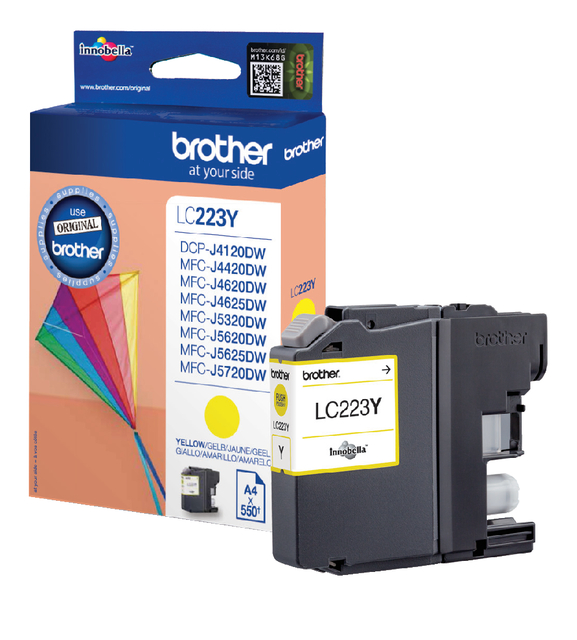 Brother IJ Cartridge Yel LC223Y