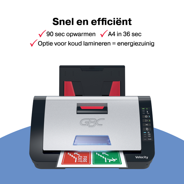 Automatische lamineermachine GBC Velocity A4