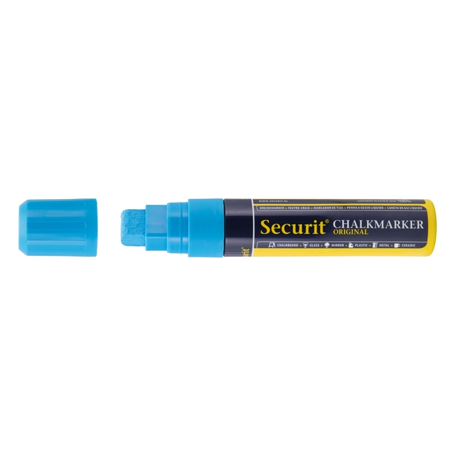Krijtstift Securit SMA-720 blok ass 7-15mm blister à 8 stuk