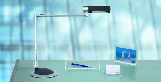 Bureaulamp MAUL Office LED zilver