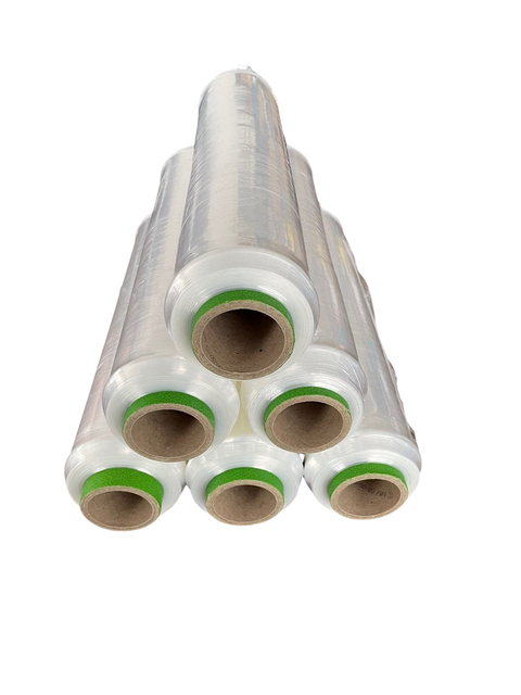 Wrapping foil IEZZY 430mmx600m 5mu prestretch transparent