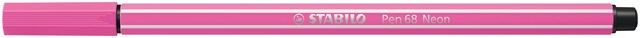 Viltstift STABILO Pen 68/056 medium neon roze