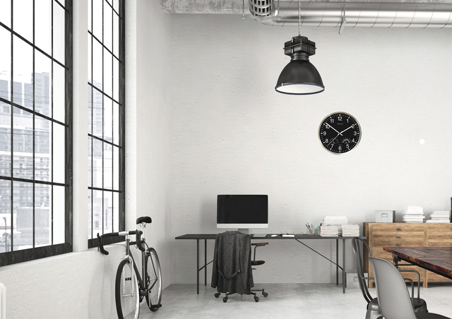 Wall clock Unilux Wetty grey