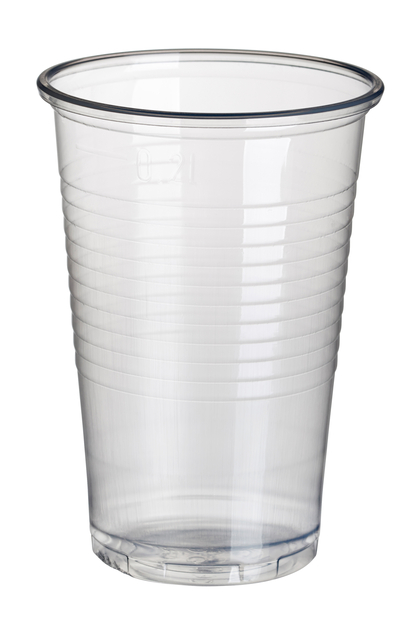 Beker Papstar 200ml Ø 70.3mm PP transparant 100 stuk