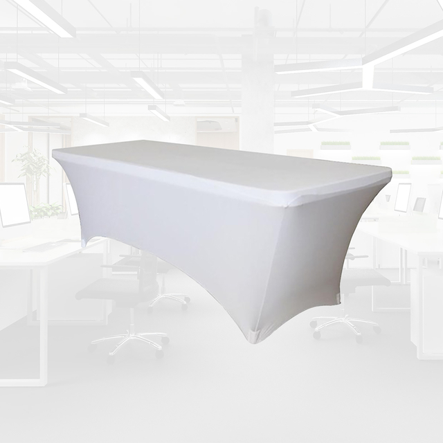 Tafelrok BRASQ 183x76x74cm wit