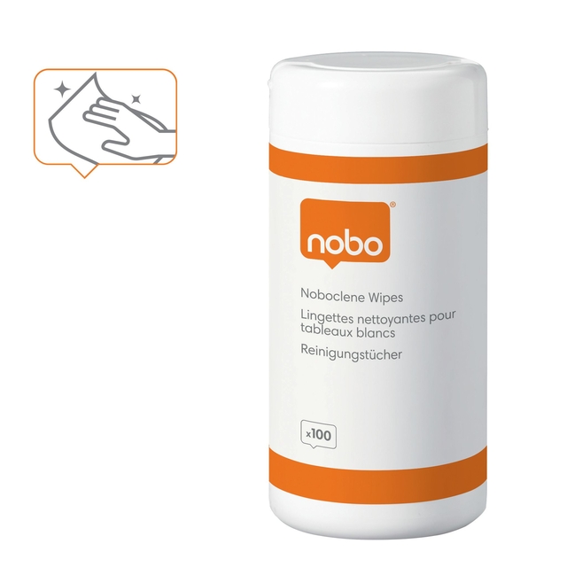 Noboclene Cleaning Wipes Pk100 1901438