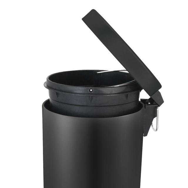 Pedaalemmer Vepa Bins 12 liter zwart