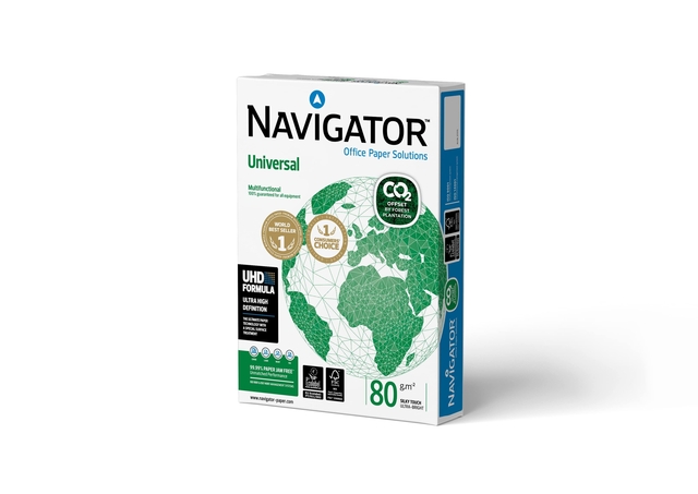 Copy paper Navigator Universal CO2 A4 80gr white 500 sheets