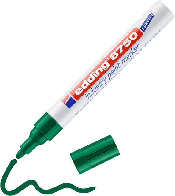 Paint marker edding 8750 industry green