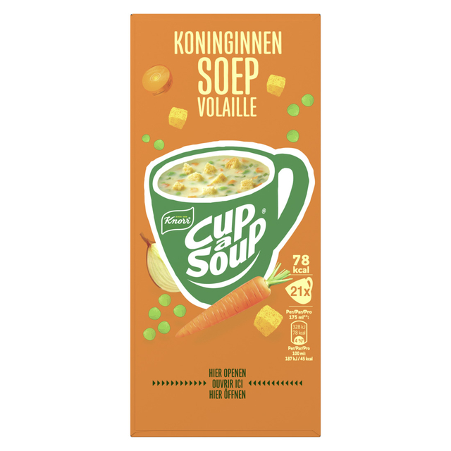 Cup-a-Soup Knorr koninginnensoep 21x175ml