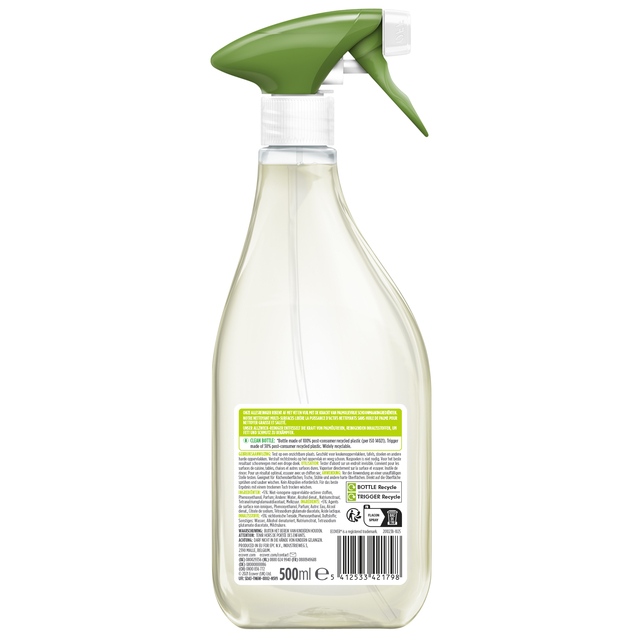 Allesreiniger Ecover citroengras & sinaasappel spray 500ml