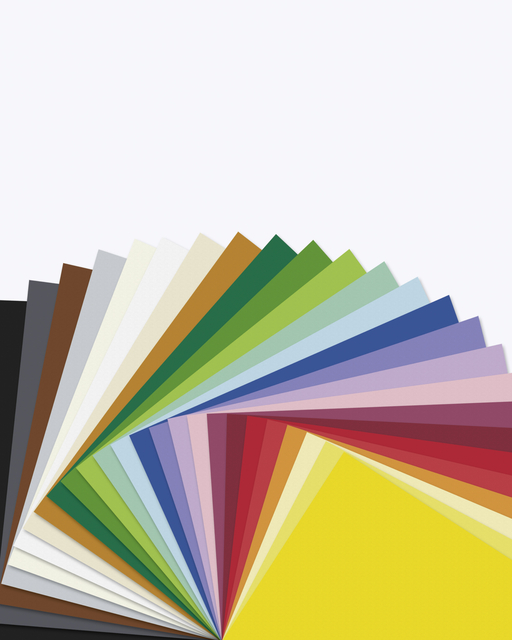 Fotokarton Folia 2-zijdig 24x35cm 300gr 25 vel assorti