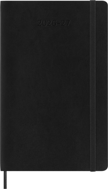 Agenda 2027 Moleskine 18M Planner Weekly 7dagen/1pagina large sc black