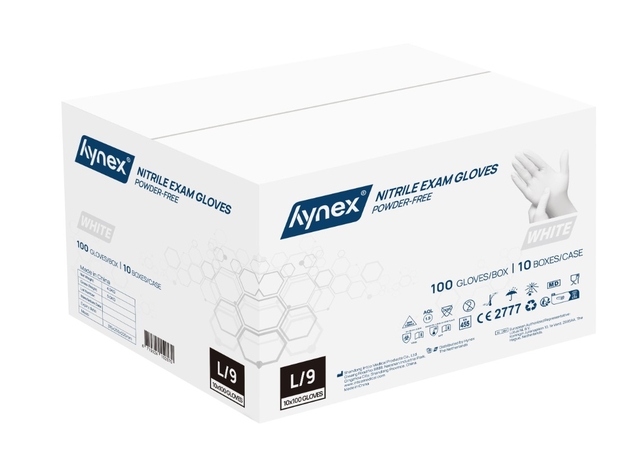 HANDSCHOEN COMFORT NITRIL S BLAUW 100 STUKS