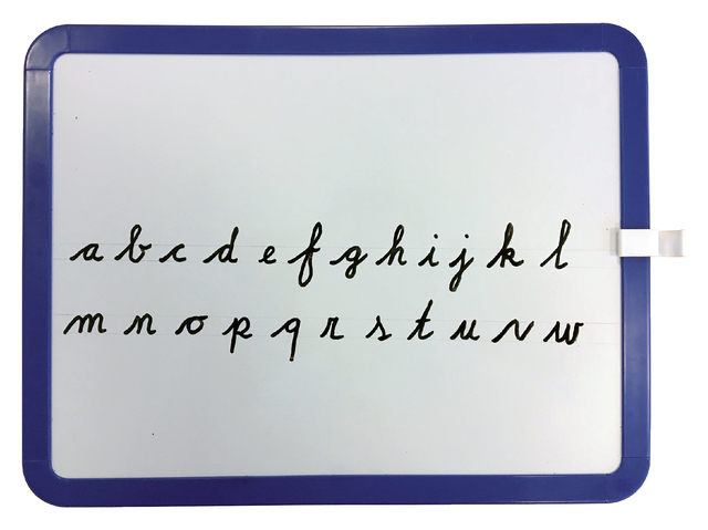Whiteboard Desq 21x28cm double-sided magnetic