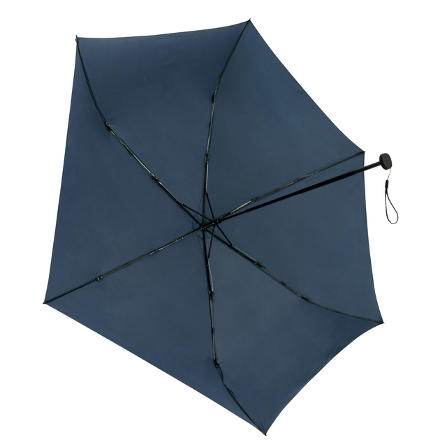 Paraplu Travellight® extreem licht opvouwbaar windproof doorsnede 90 cm donker blau