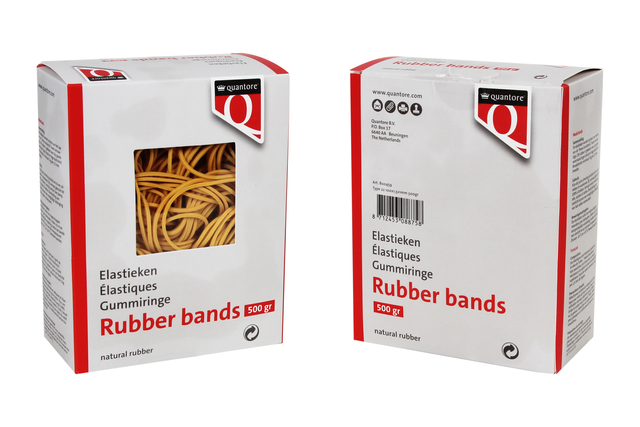 Rubber bands Quantore 22 100x1,5x1mm 500grams