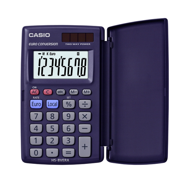 POCKET CALCULATORCASIO HS-8VER