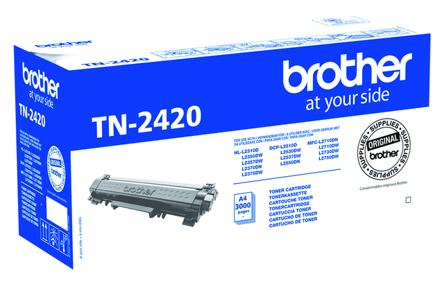 Brother TN2420 Toner Cart HY Black