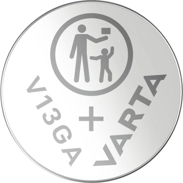 Batterij Varta knoopcel V13GA alkaline blister à 2stu