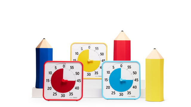Time Timer medium classroom set secundair