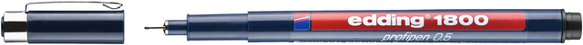 edding 1800 0.5 profipen black