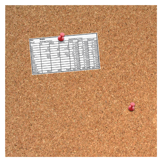 Cork board Desq 35x35cm
