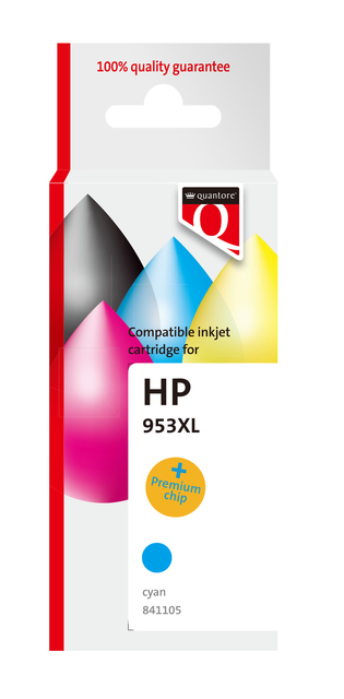 Inkjet cartridge Quantore HP F6U16AE 953XL blue