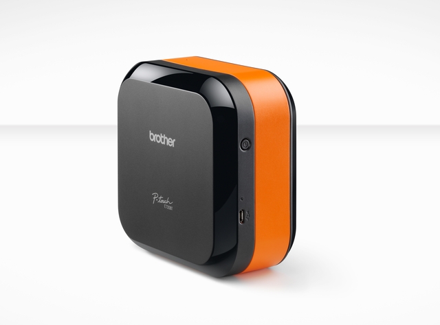 Labelprinter Brother P-touch Cube Plus TZe PT-E720BT desktop 24mm oranje
