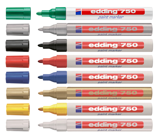 edding 750 paint marker white