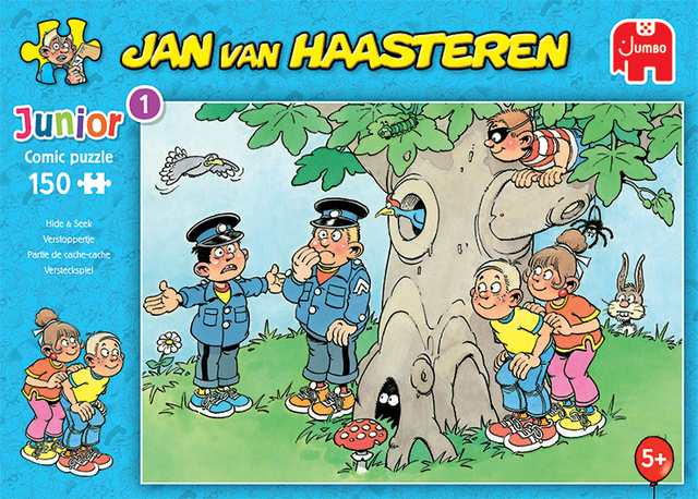 Puzzel Jan van Haasteren Junior verstoppertje 150 stukjes