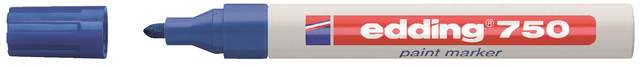 edding 750 paint marker blue