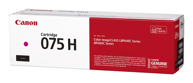 Tonercartridge Canon 075HM rood