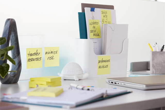 Memoblok 3M Post-it 622 Super Sticky 47.6x47.6mm geel 21 + 3 gratis