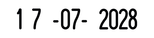 Datumstempel Trodat Printy 4820 cijfers