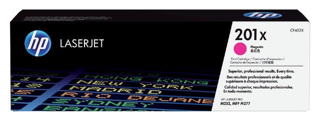 HP 201X LJ Toner Cart Magenta HY CF403X