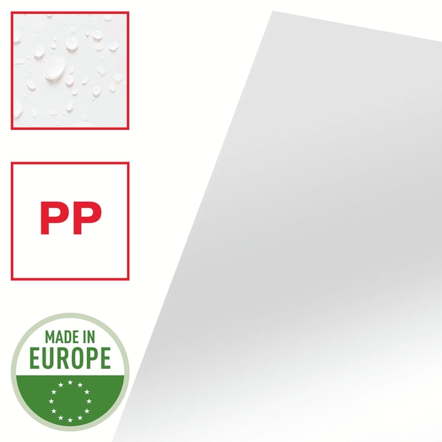 Insteekmap L-model Esselte standaard copy safe 0.11mm PP A4 glashelder 100 stuks