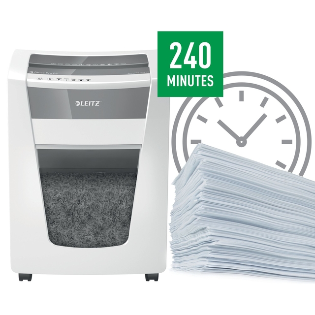 Papiervernietiger Leitz IQ Office Pro P5 snippers 2x15mm