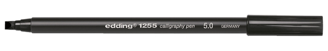 edding 1255 calligraphy pen 5.0 black