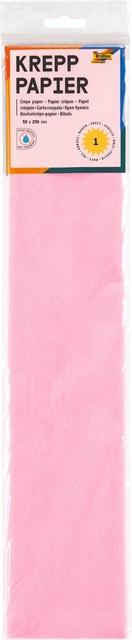Crêpepapier Folia 250x50cm nr119 roz