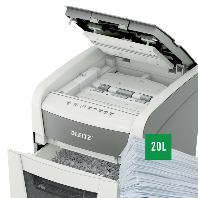 Papiervernietiger Leitz IQ Auto+ Small Office 50X P4 snippers 4x28mm