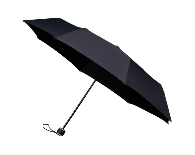 Paraplu miniMAX® opvouwbaar handopening windproof doorsnede 100 cm zwar