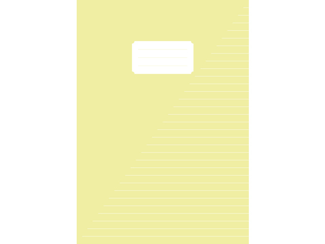 Schrift Kangaro A4 lijn 80 pagina's 60gr pastel assorti pak à 5 stuks