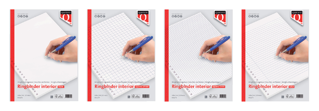 Interieur Quantore A4 23-gaats blanco 200 pagina's